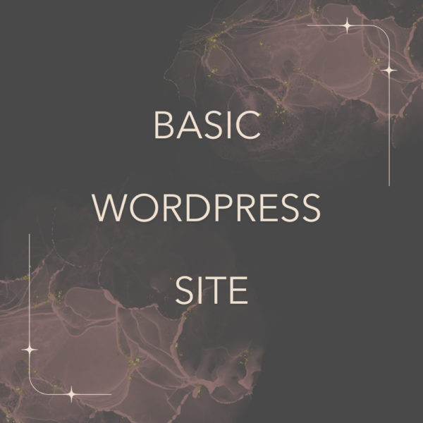 Basic WordPress Site​